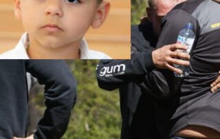 ‘little-survivor’:-the-moment-missing-boy-aj-is-spotted-drinking-from-a-creek