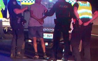 sixty-cars-vandalised-in-adelaide-cbd,-police-pursuit-leads-to-six-arrests