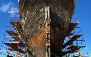 historic-model-given-to-adelaide-ship-restoration-project