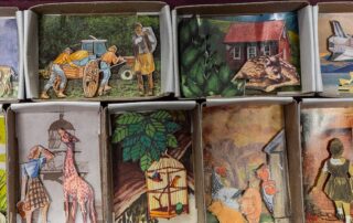 artist-thinks-inside-the-box-for-mindful-matchbox-creations-after-floods-and-lockdowns