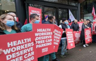 adelaide-hospital-workers-go-on-strike-for-free-parking-but-nurses-pull-out-of-protest