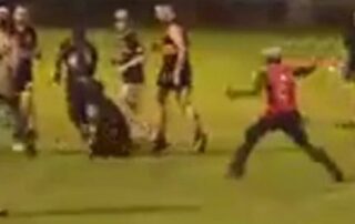 umpire-injured,-three-people-arrested-after-violent-brawl-at-grand-final