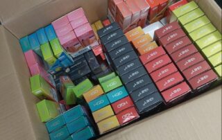 vapes,-$500,000-of-illegal-tobacco-allegedly-seized-in-raids-following-reports-of-sales-to-children