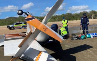 man-charged-with-manslaughter-over-plane-crash-that-killed-passenger-on-queensland-beach
