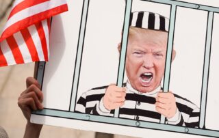 ‘it’s-his-worst-fear’:-protesters-and-supporters-react-outside-court-as-trump-pleads-not-guilty-to-criminal-charges