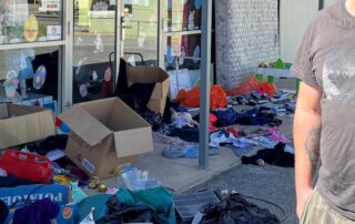 op-shop-looted-after-donations-left-outside-over-easter