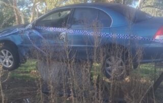 teen-loses-control-of-car,-lands-on-tree-stump,-prompting-police-road-safety-warning
