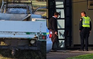 police-find-car-involved-in-alleged-ramming-of-police-station-in-hobart’s-east
