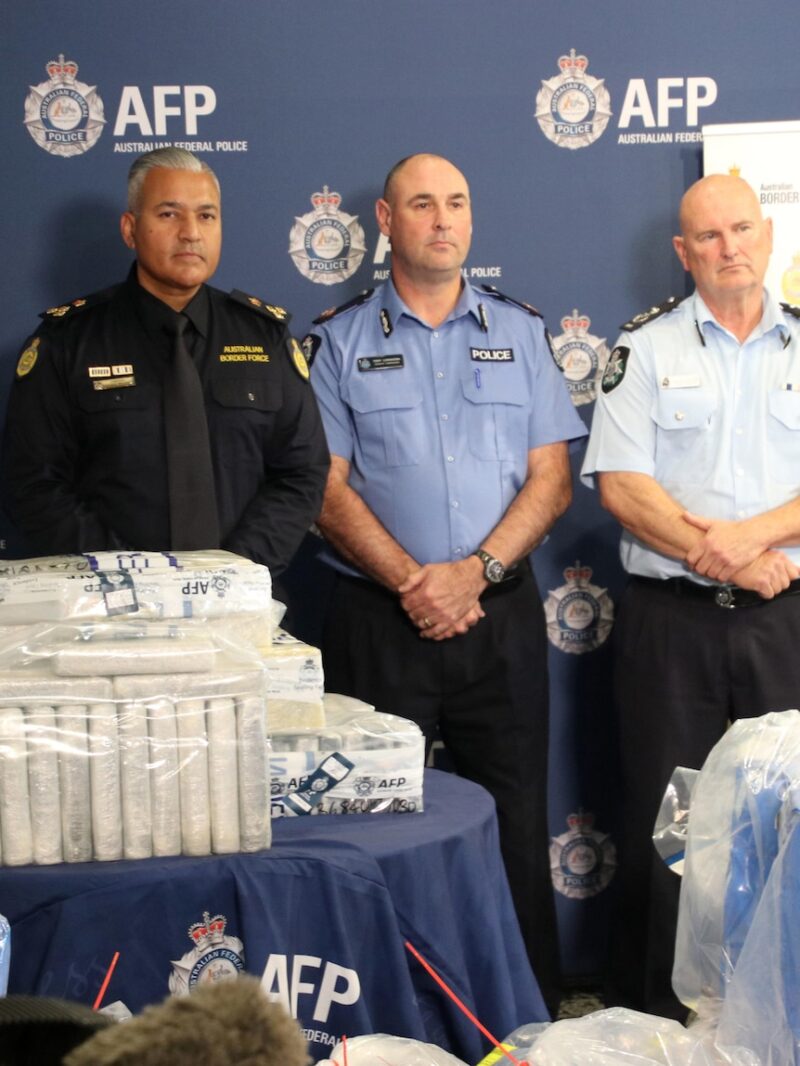 Police seize 800kg of cocaine from bulk carrier in one of Australia's biggestever drug busts
