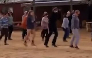 stranded-big-red-bash-punters-do-the-nutbush-in-mungerannie,-granted-exemption-to-travel-birdsville-track