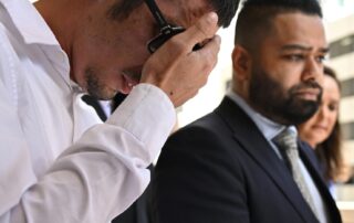 ‘a-big-misunderstanding’:-men-accused-of-nazi-salute-outside-a-jewish-museum-plead-not-guilty