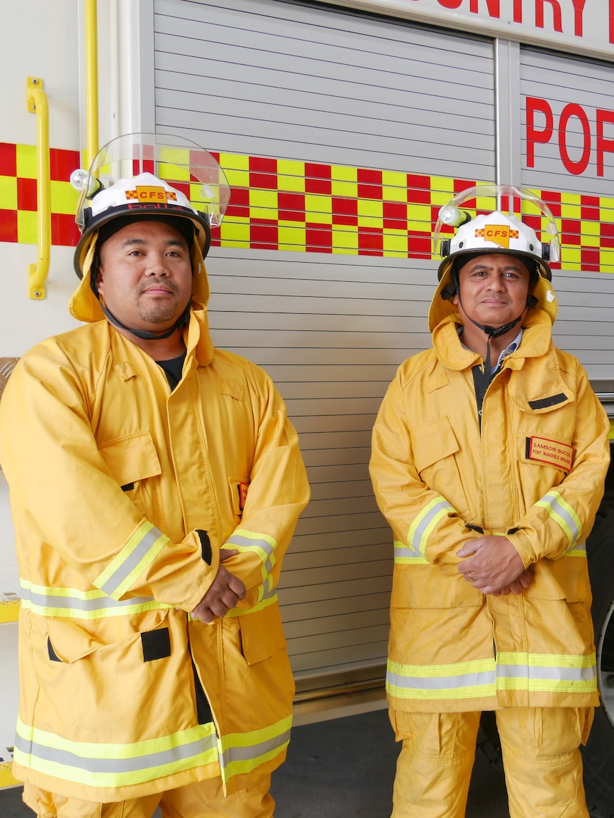 Filipino firies step up to save a country fire station after community ...