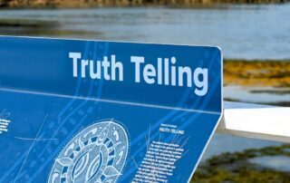 truth-telling-sign-vandalised-on-causeway-between-granite-island-and-victor-harbor
