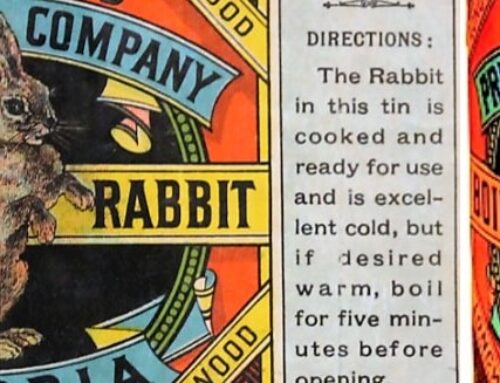 How canned rabbit, once a dinnertime delicacy, was consigned to the burrows of history