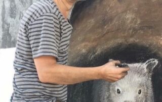 from-marsupials-to-matildas,-how-a-viral-wombat-mural-changed-an-ex-chef’s-life