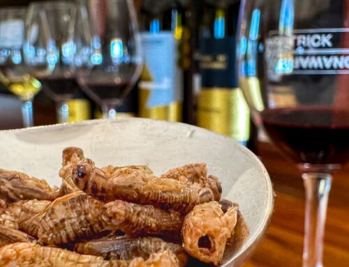 Crickets and cabernet, anyone? Winery launches edible insect wine tasting