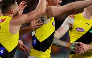 tigers-upset-crows-in-thrilling-clash-to-record-second-win-of-the-season-in-emphatic-fashion