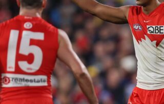 why-amartey-was-benched-after-kicking-nine-goals-in-swans’-crushing-win-over-crows