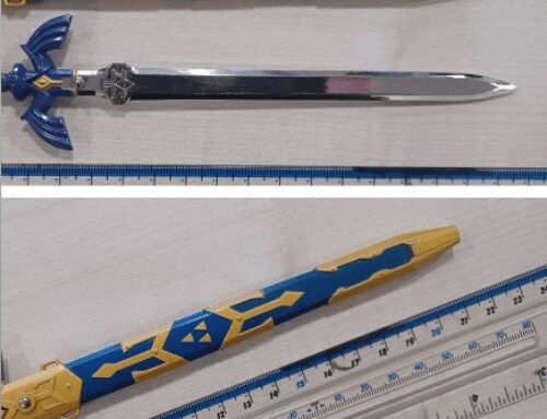 British man carrying Legend of Zelda sword in public as a fidget toy faces jail time