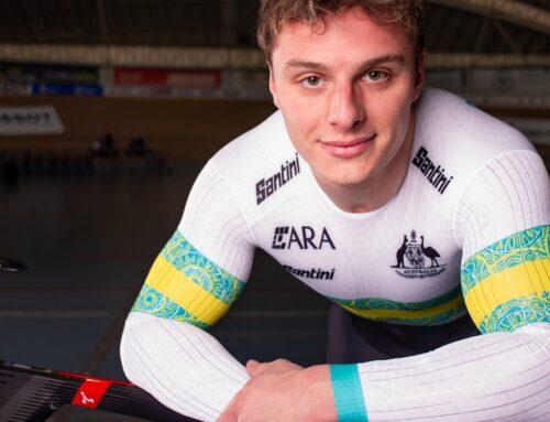 ‘Dare to be great’: The Aussie gymnast turned cyclist with his heart set on Paris gold