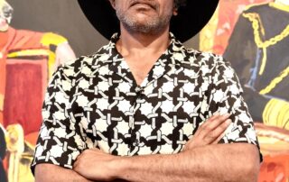 artist-vincent-namatjira-explores-leadership-in-new-exhibition-king-dingo
