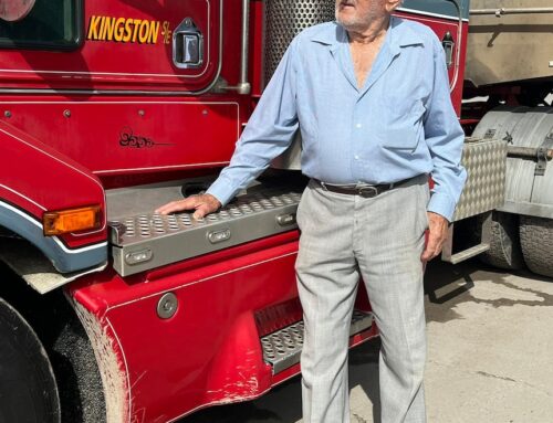 Pioneering trucker clocks up a lifetime of memories on the open road