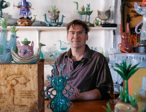 The artist making glass animals that are ‘impractical, delicate and definitely not dishwasher-safe’