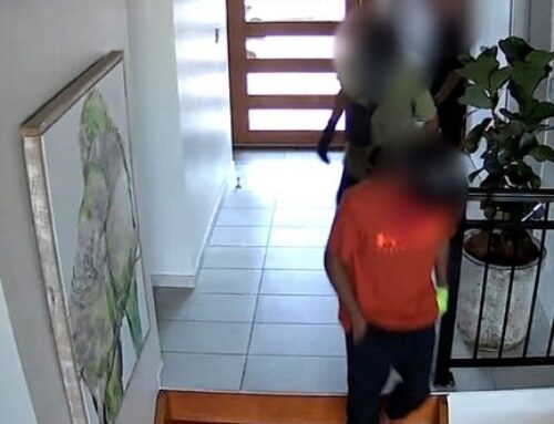 CCTV of thieves in central Queensland