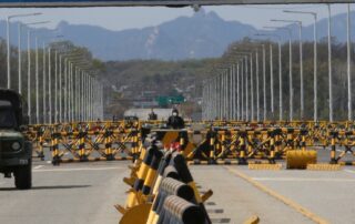 north-korean-defector-allegedly-tries-to-return-home-by-crashing-stolen-bus-through-barricade