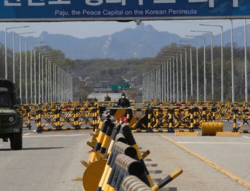 North Korean defector allegedly tries to return home by crashing stolen bus through barricade